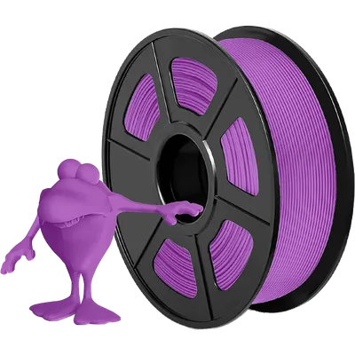 Филамент NV Print NV-3D-PLA-MATTE-PURPLE, PLA, 1.75 мм, 1 кг, 330 м, фиолетовый
