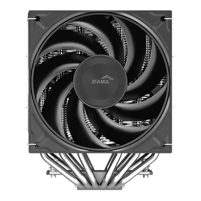 Кулер SAMA A60-XXWNNXOX-G, башенный, 265W, 2×120мм, LGA1851/1700/AM5