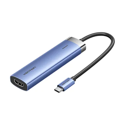 USB-хаб Vention TGESB, 3xUSB 3.0, 1xUSB-C, синий