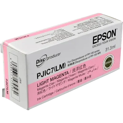 Картридж Epson PJIC7 C13S020690, светло-пурпурный, для Discproducer PP-100