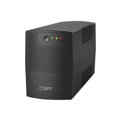 ИБП CBR UPS-TWP-101EJ-850, линейно-интерактивный, 850 В·А/510 Вт, 2×Schuko CEE 7