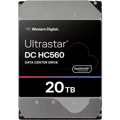 Жесткий диск WD Ultrastar DC HC570 WUH722020BL5204, 22 ТБ, SAS, 3.5"