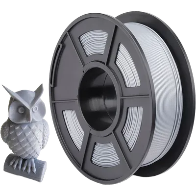 Филамент NV Print NV-3D-PLA-SILVER, PLA Silver, 1.75мм, 1кг