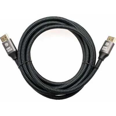 Кабель VCOM Telecom Pro TCG750-3M, DisplayPort-DisplayPort 1.4, 8K@60Hz, 3 м