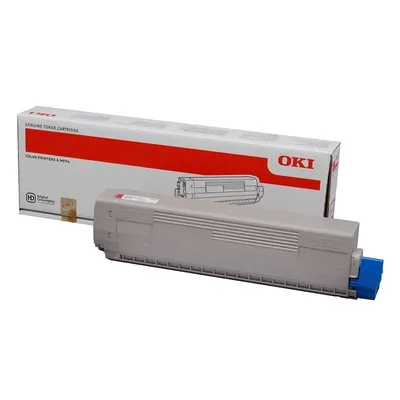 Тонер-картридж OKI 44844614, розовый (Magenta), 7.3K, оригинальный