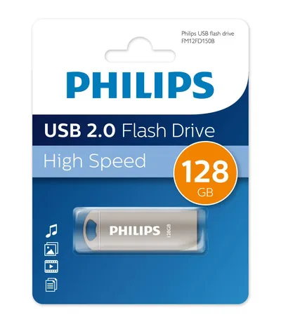 Флешка Philips FM12FD150B/97, 128 ГБ, USB 2.0