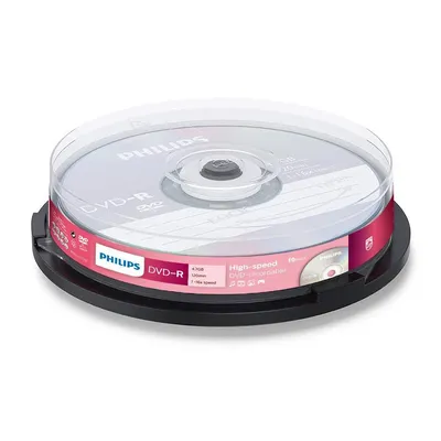 Диск DVD-R Philips DM4S6B10F/97, 4.7ГБ, 16x