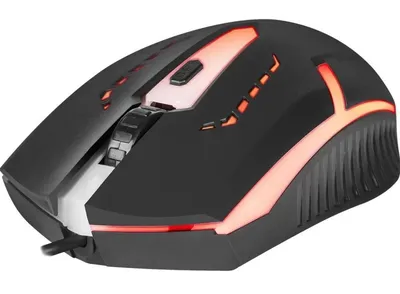 Мышь Defender Flash MB-600L, проводная оптическая, 1200 DPI, 4 кнопки, USB