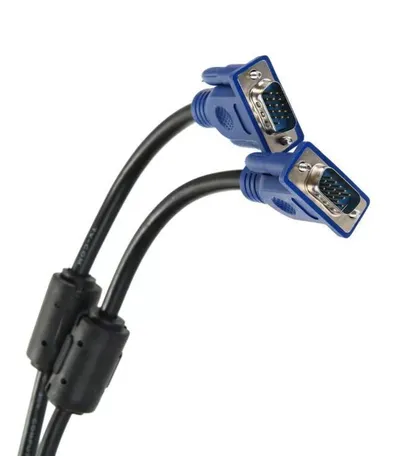 Кабель VCOM QCG120H-10M_844184, SVGA (15M/M), 10м, 2 фильтра