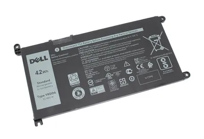 Батарея для Dell Прочее YRDD6, 11,4 В, 42 Вт·ч