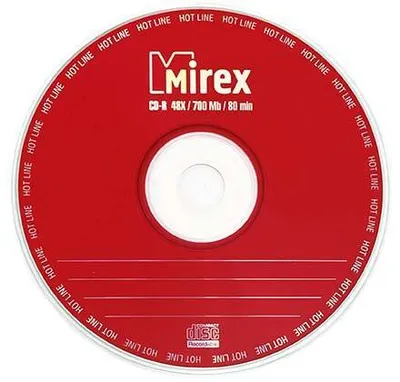 Диск CD-R Mirex 1057733, 700Mb, 48x