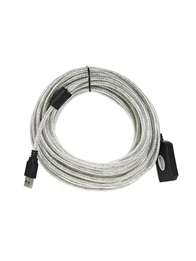 Кабель-адаптер USB2.0-repeater, удлинительный активный <Am-->Af> 10м VCOM <VUS7049>