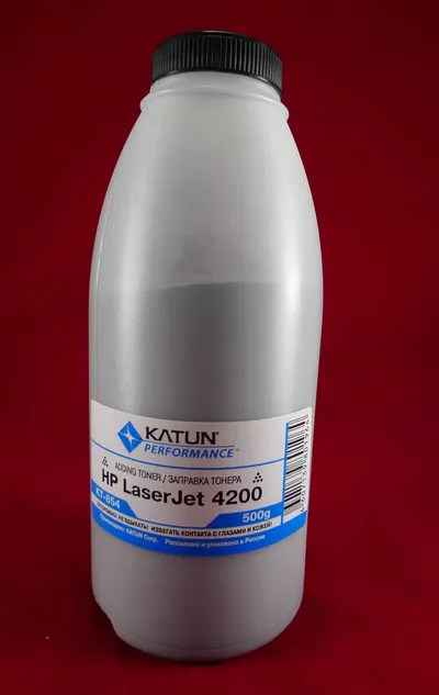 Тонер Katun KT-854, чёрный, 500 г, для Q1338A/Q5942A/Q7516A/CZ192A/CE255X/CRG-724H