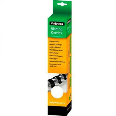 Пружины для переплета Fellowes FS-53300, 6 мм, 2-20 листов, 25 шт, белые