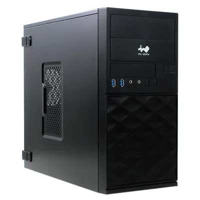 Корпус InWin 6195504, Mini Tower, 600W, mATX, чёрный
