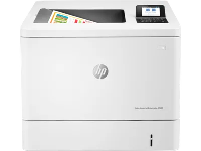 HP Color LaserJet Enterprise M554dn [7ZU81A#B19] (A4, 1200dpi, ImageREt 3600, 33(33) ppm, 1 Gb, 2 trays 100+550, Duplex, USB/GigEth, 1y warr, cart.5,5KB&3,5KCMYp.inbox, repl. B5L23A)