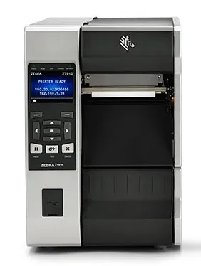 Принтер этикеток промышленный Zebra TT Printer ZT610; 4'', 203 dpi, Euro and UK cord, Serial, USB, Gigabit Ethernet, Bluetooth 4.0, USB Host, Tear, Color, ZPL
