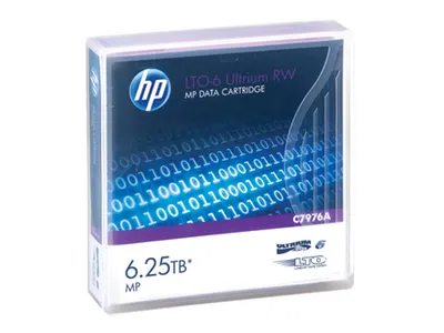 Ленточный картридж HPE C7976A, LTO-6 Ultrium, 6.25 TB