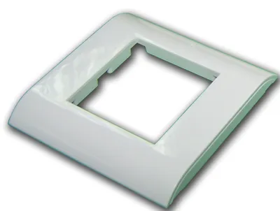 Рамка Lanmaster LAN-FR45x45-WH, 45×45, ПВХ, IP20, белая