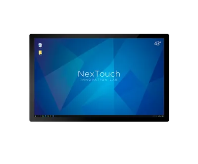 Интерактивная панель NexTouch IFCNV1PNT43, 43", FHD, PCAP, Pentium G6400, 4 ГБ, 128 ГБ SSD