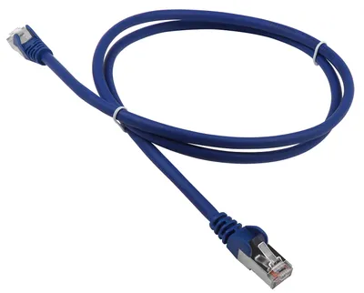Патч-корд Lanmaster LAN-PC45/S5E-10-BL, FTP кат.5E, RJ-45–RJ-45, 10 м, LSZH