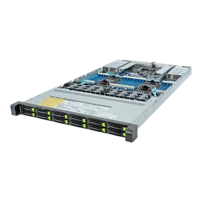 Серверная платформа GIGABYTE R183-S96-AAV1, 1U, 2xIntel, 12xSFF, 32xDIMM