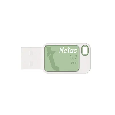 Флешка NETAC UA31 NT03UA31N-128G-32GN, 128 ГБ, USB 3.2, чтение 110 МБ/с, запись 45 МБ/с