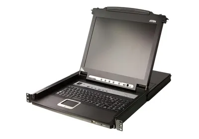 KVM-переключатель ATEN CL5716MW-ATA-RG, 16 портов, LCD 17.3", 1920x1080