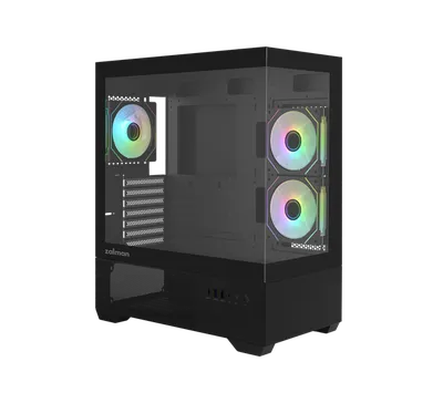 Корпус Zalman CHRONIX V2 Black, Midi-Tower ATX, стекло, без БП