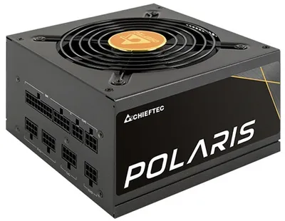 Блок питания CHIEFTEC Polaris PPS-650FC, 650 Вт, 80 PLUS Gold, ATX 2.4, модульный