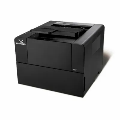 Принтер Катюша P247e,  47 стр/мин А4 Ч/Б, 1200 dpi. CPU 1 ГГц, 2 ГБ RAM, Ethernet, USB, USB-host, Wi-Fi. PS3, PCL5/6, PDF, GDI.  2,2" экран + клавиатура. Тонер 3 000 отп., 13 000 отп.