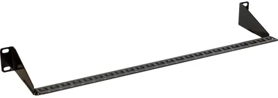 Организатор Lanmaster LAN-CMB-19, 19", 1U, горизонтальный, черный