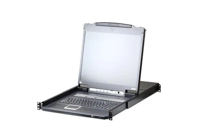 KVM-переключатель ATEN CL5716IN-ATA-RG, 16 портов, PS/2, USB, VGA, 19", IP
