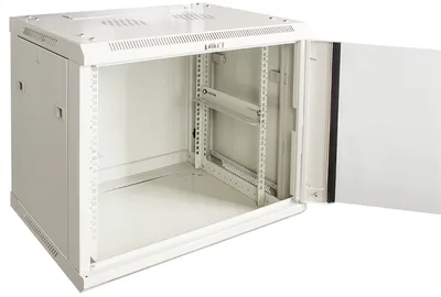 Шкаф коммутационный LANMASTER PRO TWT-CBWPG-4U-6X4-GY, настенный 4U 600×450 мм, IP20, до 60 кг