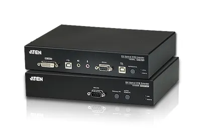 KVM-удлинитель ATEN CE680-AT-G, DVI, оптический, до 600 м