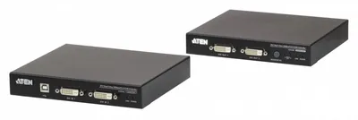 Удлинитель KVM ATEN CE624-AT-G, USB 2×DVI+Audio+RS232, 100 м