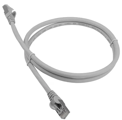 Патч-корд LANMASTER LAN-PC45/S6A-1.0-WH, FTP кат.6A, RJ-45–RJ-45, 1 м, LSZH