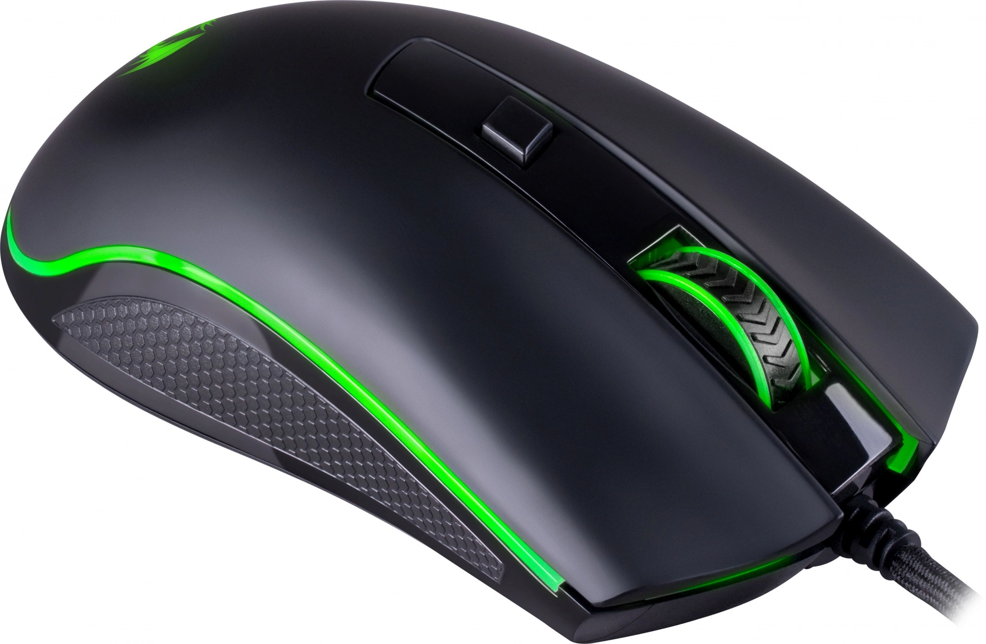 Мышь Redragon Cypher черный оптическая 12800dpi USB 6but (72075)