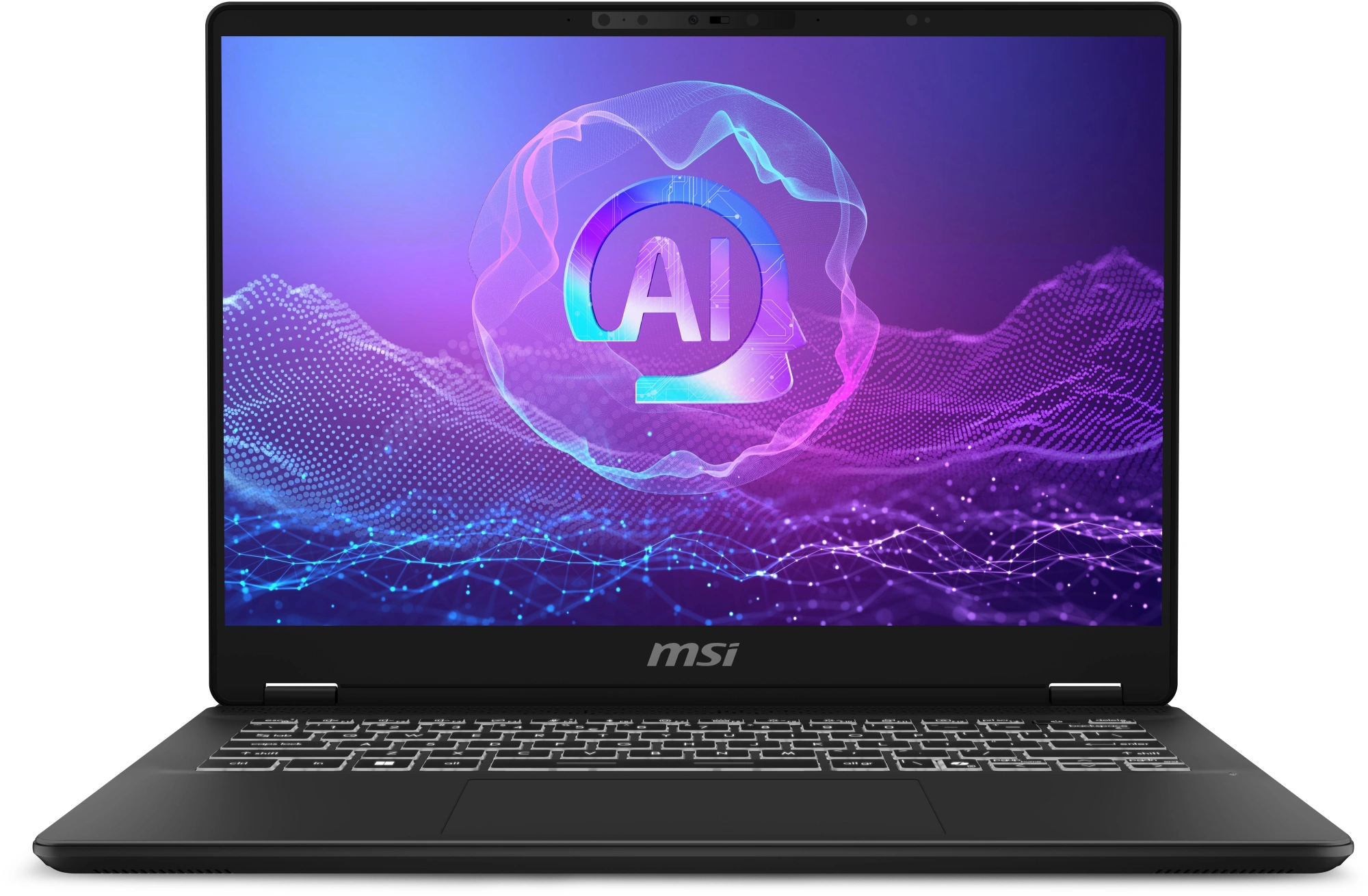 Ноутбук MSI Prestige 14 AI+ Evo C2VMG-026RU Core Ultra 7 258V 32Gb SSD1Tb Intel Arc 140V 14" OLED 2.8K (2880x1800) Windows 11 Home grey WiFi BT Cam (9S7-14N321-026)