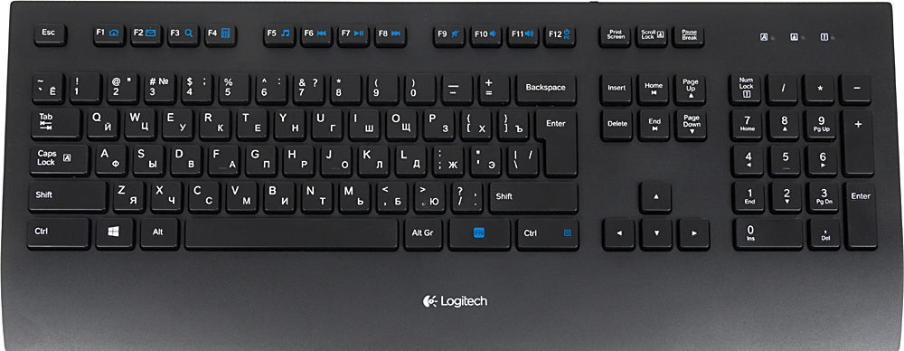 Клавиатура Logitech K280e черный USB (920-005215)