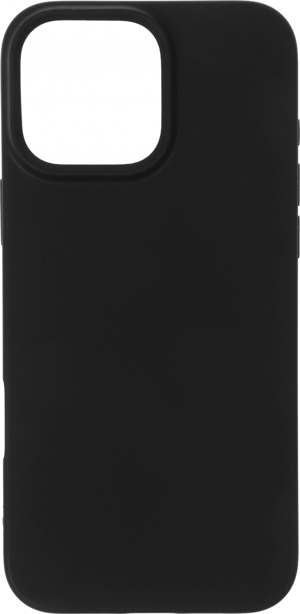 Чехол (клип-кейс) BoraSCO для Apple iPhone 16 Pro Max Silicone Case черный (73525)