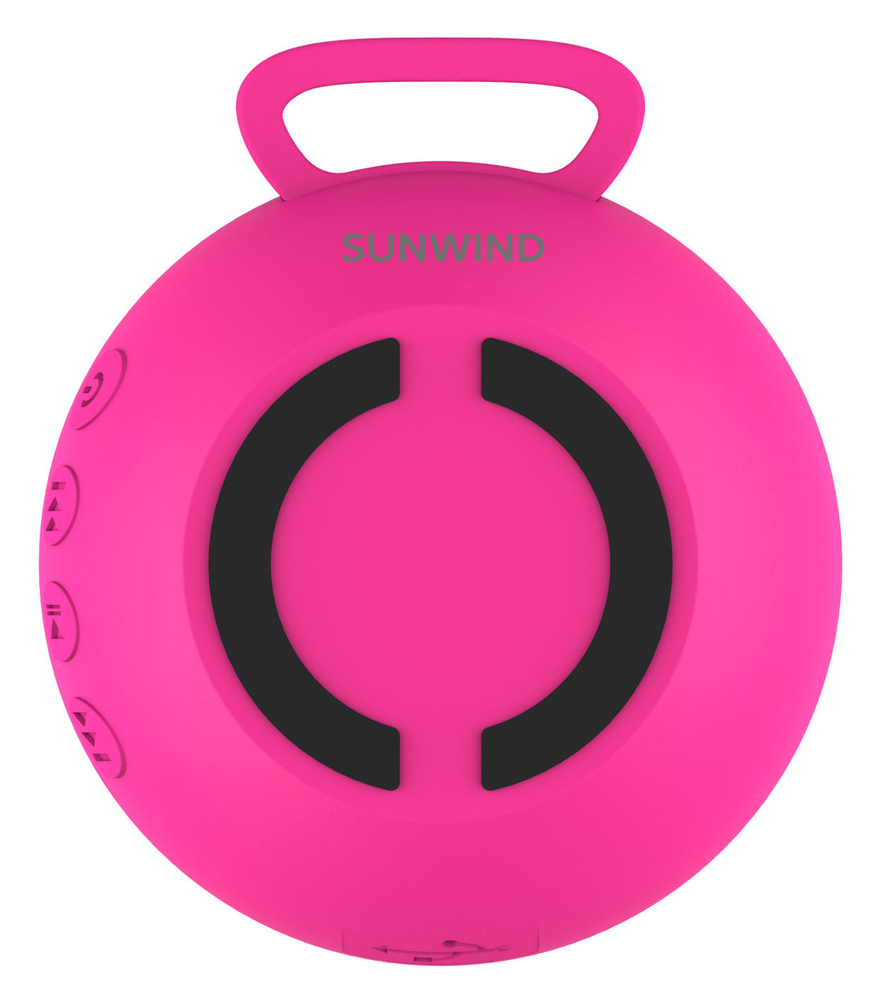 Колонка порт. SunWind SW-PS103 R розовый 3W 1.0 BT/3.5Jack 10м 400mAh