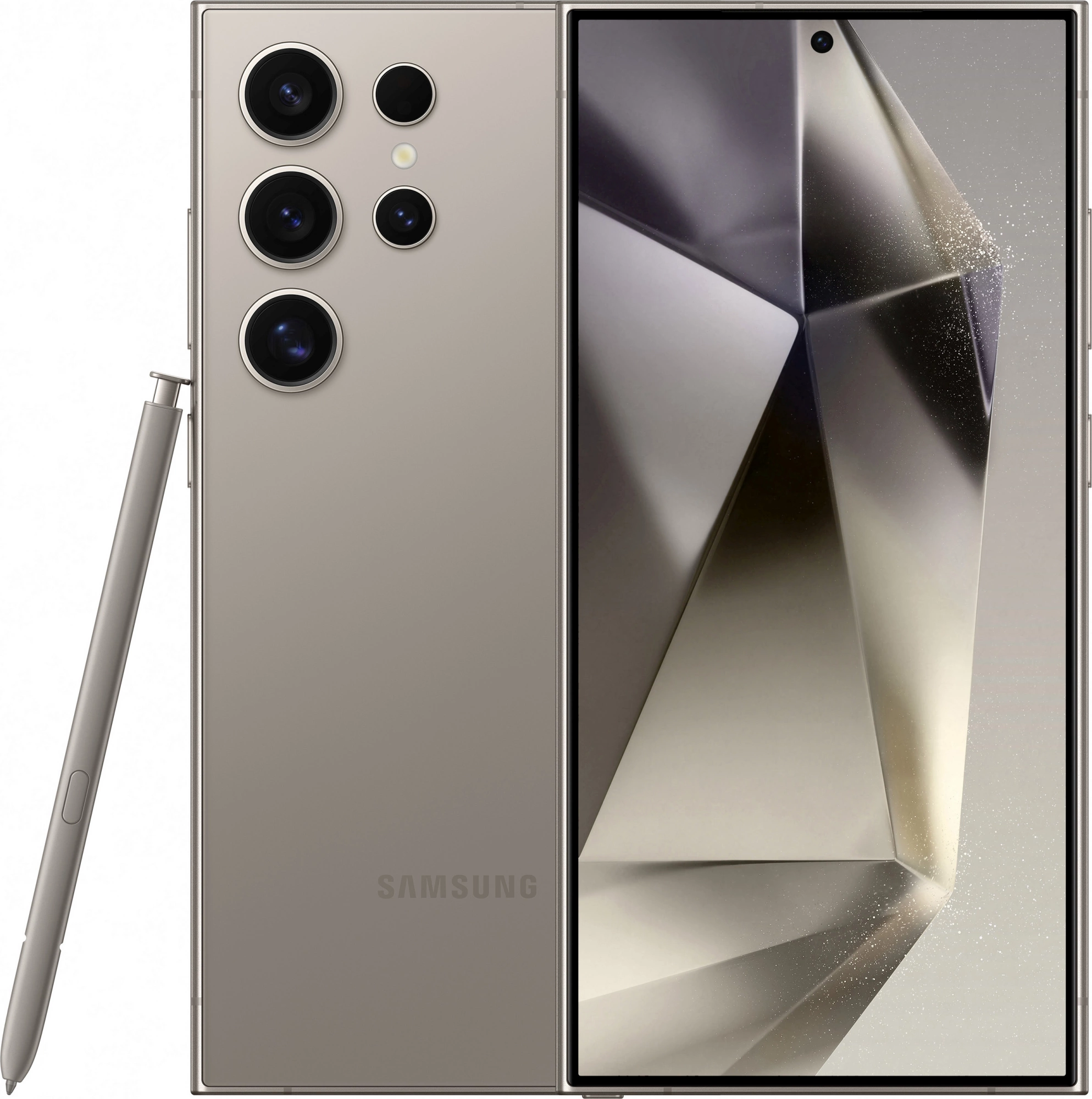 Смартфон Samsung SM-S928B Galaxy S24 Ultra 512Gb 12Gb серый титан моноблок 3G 4G 2Sim 6.8" 1440x3120 Android 14 200Mpix 802.11 a/b/g/n/ac/ax/be NFC GPS GSM900/1800 GSM1900 Protect