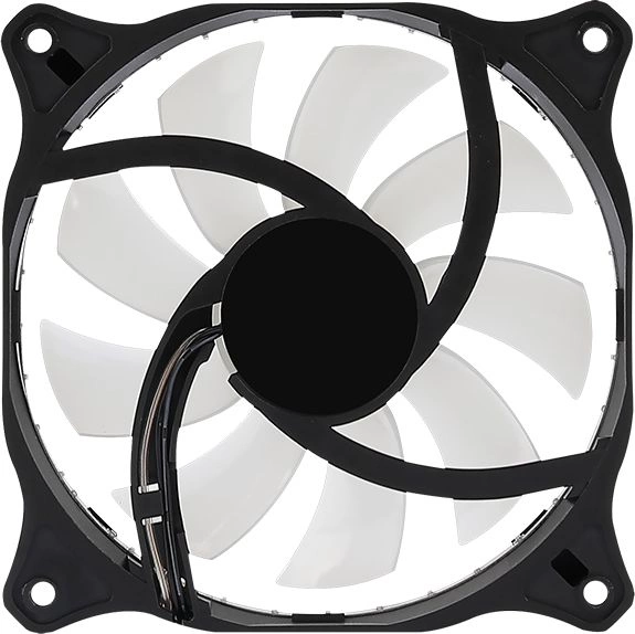 Вентилятор для корпуса Aerocool Cosmo 12 RGB 120х120x25 черный 4-pin (Molex) 24дБ (COSMO 12 FRGB MOLEX) Ret