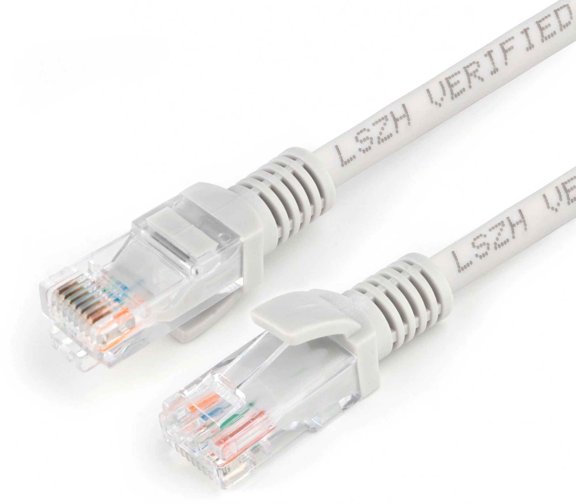 Патч-корд Premier PP31-1M-LSZH 1Гбит/с UTP 4 пары cat.5E CCA molded 1м серый RJ-45 (m)-RJ-45 (m)