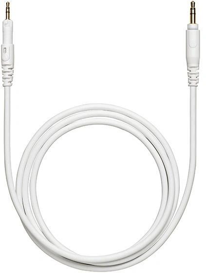 Наушники мониторные Audio-Technica ATH-M50X 1.2м белый проводные оголовье (15117335)