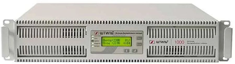 Источник бесперебойного питания Штиль SR1101L 900Вт 1000ВА серый без батареи