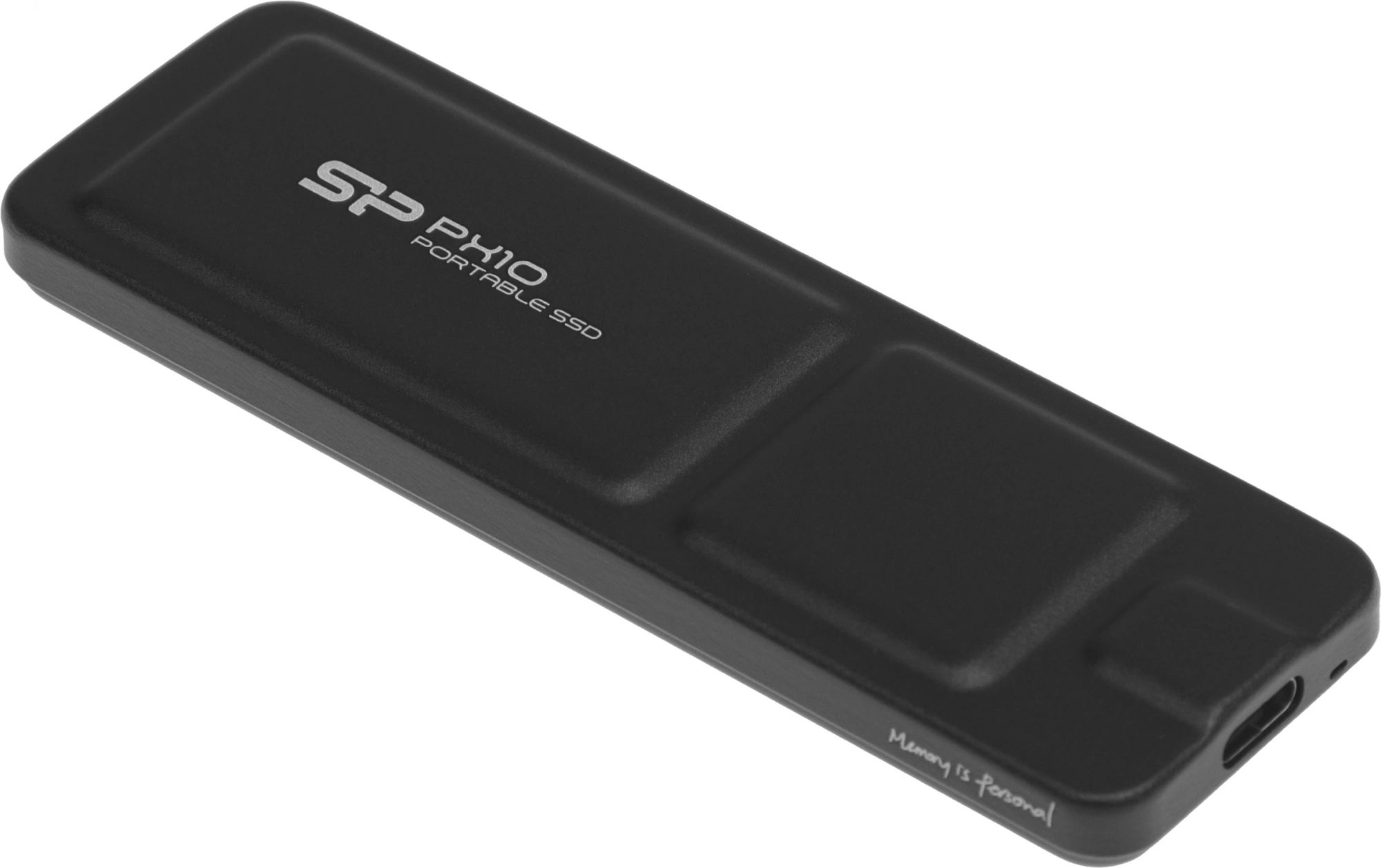 Накопитель SSD Silicon Power USB-C 1TB SP010TBPSDPX10CK PX10 черный