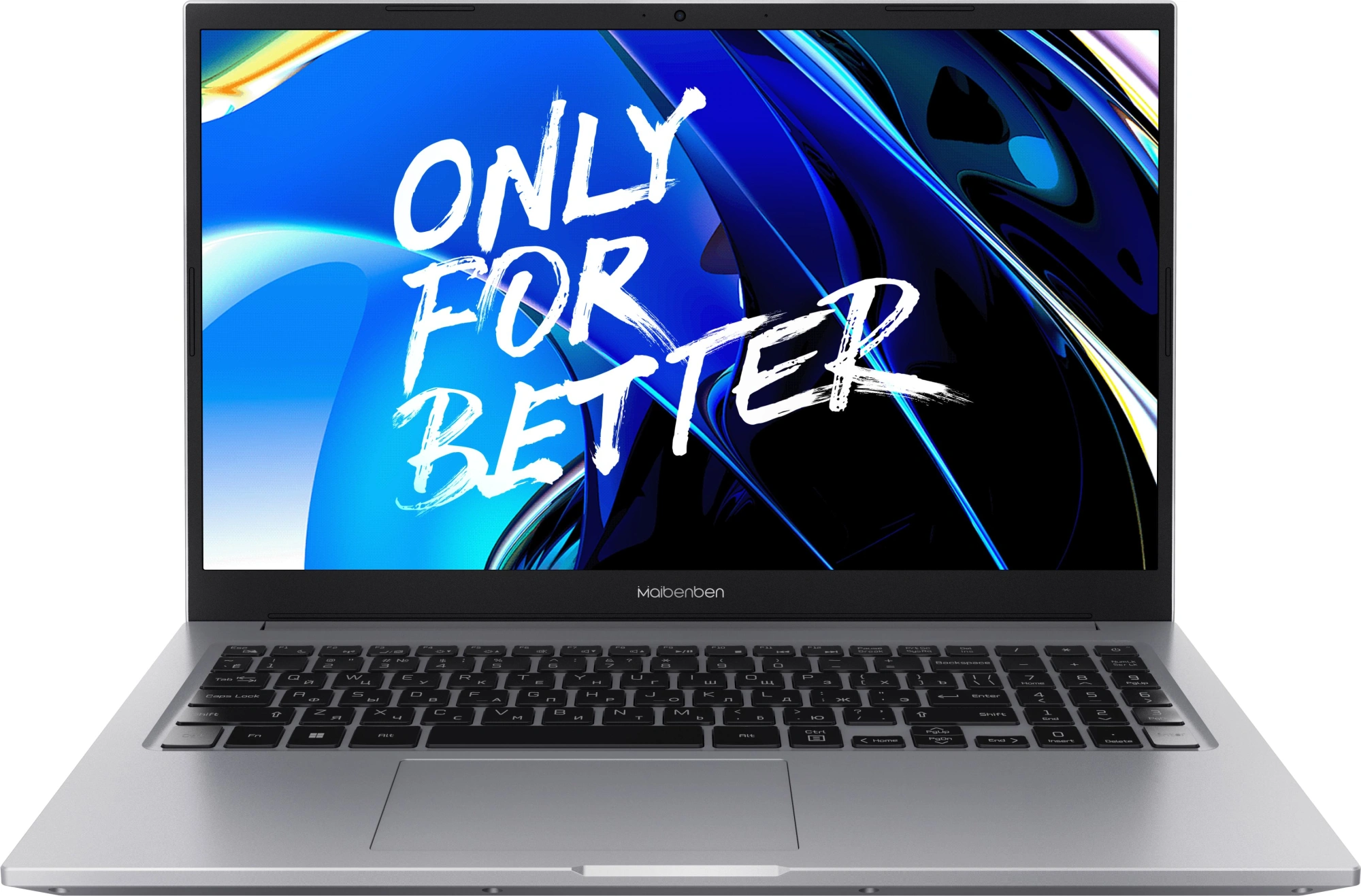 Ноутбук Maibenben M553 Ryzen 3 5300U 8Gb SSD512Gb AMD Radeon Graphics 15.6" IPS FHD (1920x1080) Linux silver WiFi BT Cam 4278mAh (M5531SB0LSRE0)