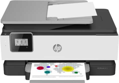 МФУ струйный HP OfficeJet 8013 (1KR70B) A4 Duplex WiFi черный
